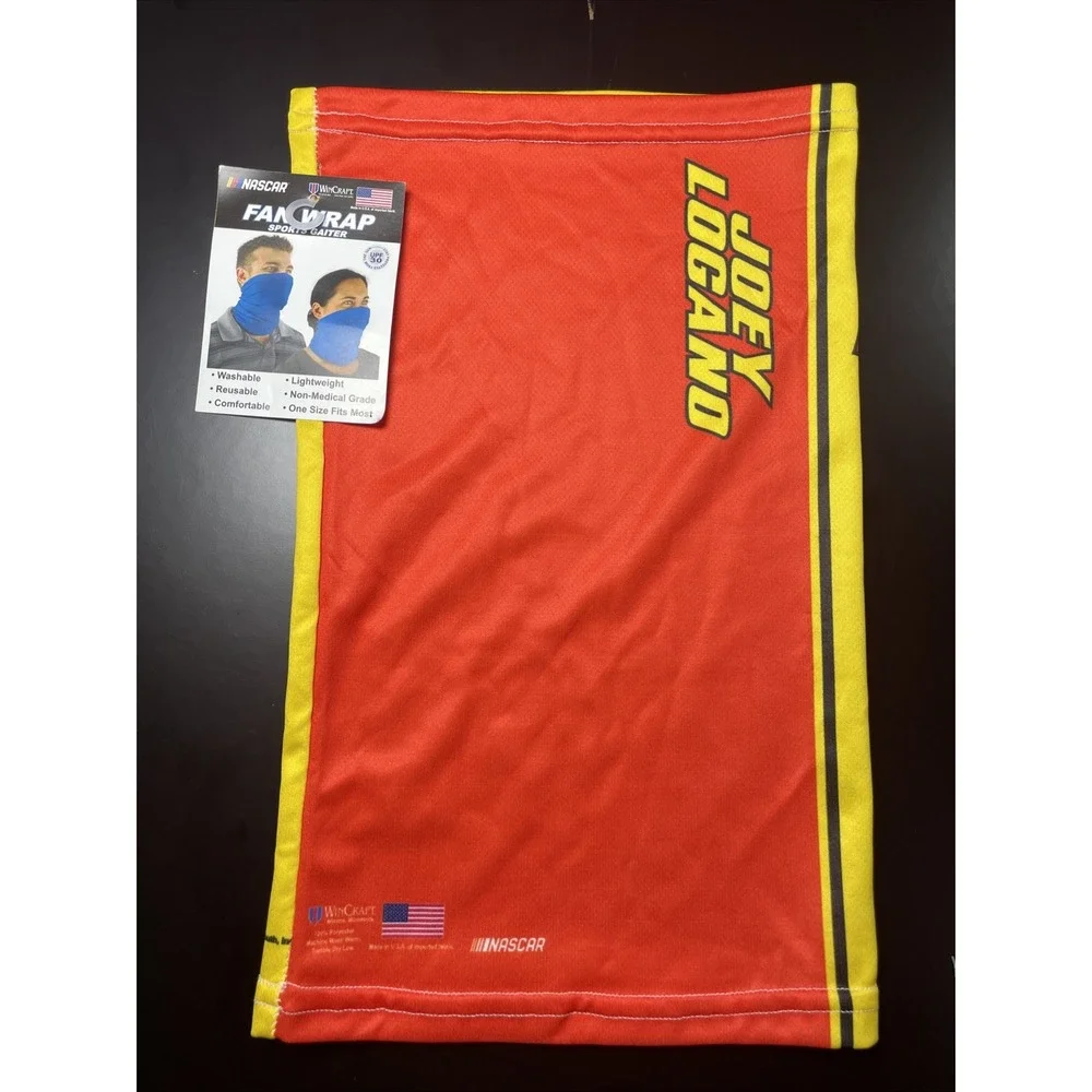 NASCAR Wincraft Fan Wrap Sports Gaiter Neck/Facemask One Size - #22 Joey Logano